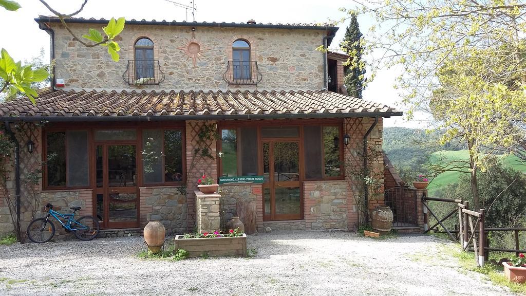 Agriturismo Alle Rose Volterra Buitenkant foto